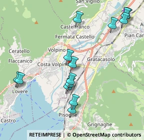 Mappa Via Lobbia Alta, 24062 Costa Volpino BG, Italia (2.21786)