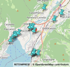 Mappa Via Lobbia Alta, 24062 Costa Volpino BG, Italia (2.14222)