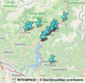 Mappa Via Lobbia Alta, 24062 Costa Volpino BG, Italia (9.74071)