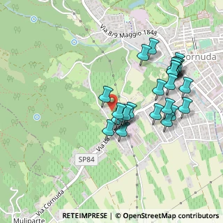 Mappa Via Valle in Colle, 31041 Cornuda TV, Italia (0.45077)