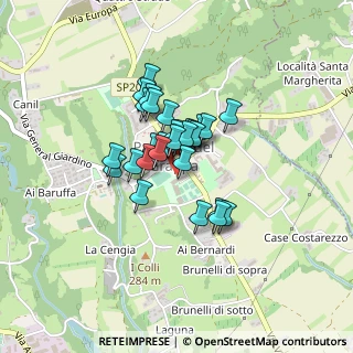 Mappa Via Cardinal la Fontaine, 31017 Paderno del Grappa TV, Italia (0.25333)