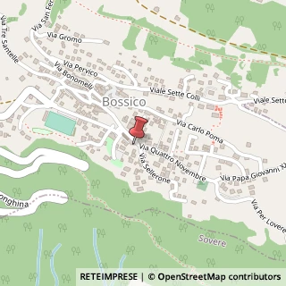 Mappa Via Capitano Giovanni Rodari, 6, 24060 Bossico, Bergamo (Lombardia)