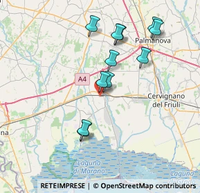 Mappa Via Mazzini, 33058 San Giorgio di Nogaro UD, Italia (7.01182)