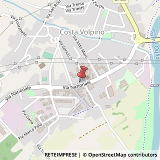 Mappa Via Nazionale, 140, 24062 Costa Volpino, Bergamo (Lombardia)