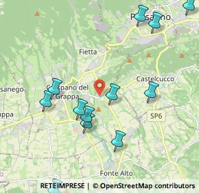 Mappa 31017 Paderno del Grappa TV, Italia (2.34917)