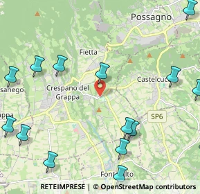 Mappa 31017 Paderno del Grappa TV, Italia (3)
