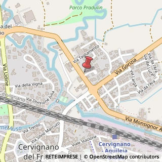 Mappa Via Ramazzotti, 19/1, 33052 Cervignano del Friuli, Udine (Friuli-Venezia Giulia)