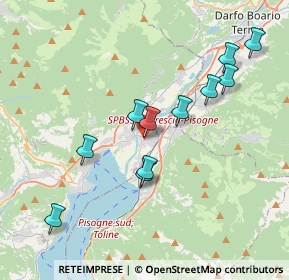 Mappa Via G. Paglia, 24062 Costa Volpino BG, Italia (3.60182)