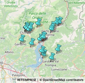 Mappa Via Giorgio Paglia, 24062 Costa Volpino BG, Italia (11.079)