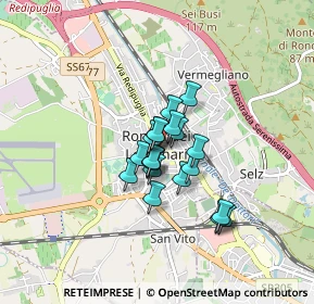 Mappa Piazza Guglielmo Oberdan, 34077 Ronchi dei Legionari GO, Italia (0.5055)