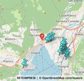 Mappa Via Molini, 24062 Costa Volpino BG, Italia (1.90083)