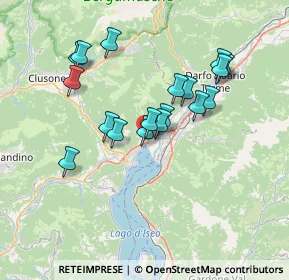 Mappa Via Molini, 24062 Costa Volpino BG, Italia (6.23111)