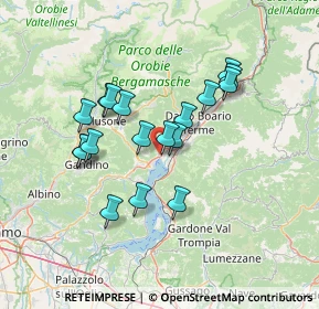 Mappa Via Molini, 24062 Costa Volpino BG, Italia (11.90944)