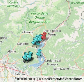 Mappa Via Molini, 24062 Costa Volpino BG, Italia (13.46)