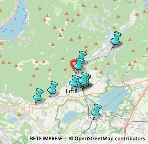 Mappa Via Guglielmo Marconi, 22037 Ponte Lambro CO, Italia (2.85462)