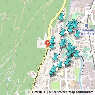Mappa Via Guglielmo Marconi, 22037 Ponte Lambro CO, Italia (0.26071)