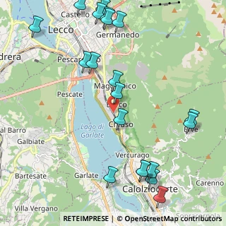 Mappa Via Alessio, 23900 Lecco LC, Italia (2.703)