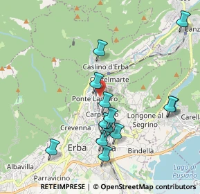 Mappa Via Zara, 22037 Ponte Lambro CO, Italia (1.98923)