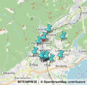 Mappa Via Zara, 22037 Ponte Lambro CO, Italia (1.43231)