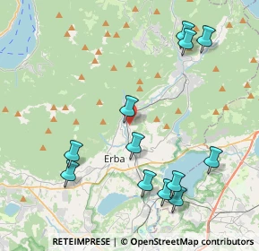 Mappa Via Zara, 22037 Ponte Lambro CO, Italia (4.56917)