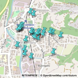 Mappa Via Zara, 22037 Ponte Lambro CO, Italia (0.2)