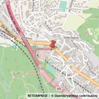 Mappa Via Maderno, 1, 22100 Como, Como (Lombardia)