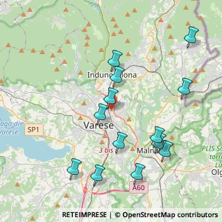 Mappa Via Valgella, 21100 Varese VA, Italia (4.28462)