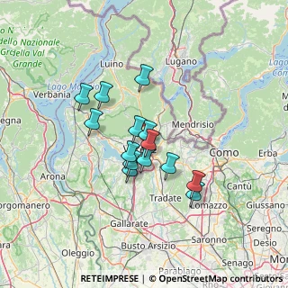 Mappa Via Valgella, 21100 Varese VA, Italia (10.21786)