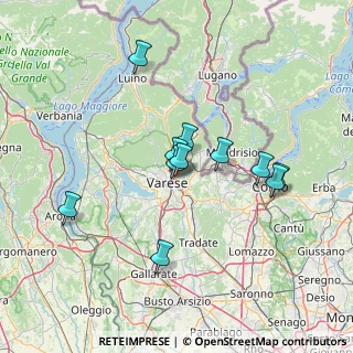 Mappa Via Brennero, 21100 Varese VA, Italia (11.95182)
