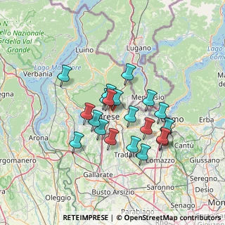 Mappa Via Brennero, 21100 Varese VA, Italia (11.136)