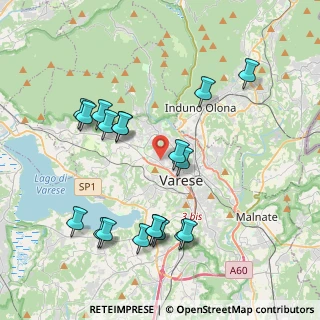 Mappa Via Enrico Cernuschi, 21100 Varese VA, Italia (4.17526)