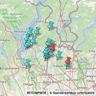 Mappa Via Padre Samuele Marzorati, 21100 Varese VA, Italia (11.50944)