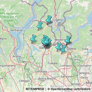 Mappa Viadotto Dalmazia, 21100 Varese VA, Italia (8.00133)