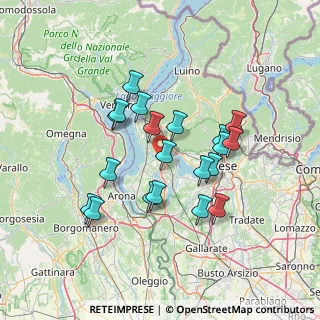 Mappa Via Roncaglia, 21020 Malgesso VA, Italia (12.328)