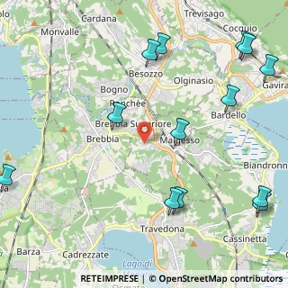 Mappa Via Roncaglia, 21020 Malgesso VA, Italia (2.89615)