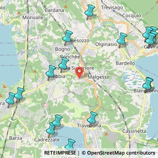 Mappa Via Roncaglia, 21020 Malgesso VA, Italia (3.27588)