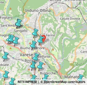 Mappa Via Ambrosini Don Giuseppe, 21100 Varese VA, Italia (2.93471)