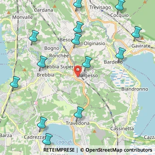 Mappa 21020 Malgesso VA, Italia (2.87538)