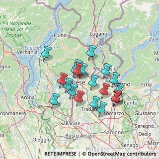 Mappa Via Torbole, 21100 Varese VA, Italia (11.142)
