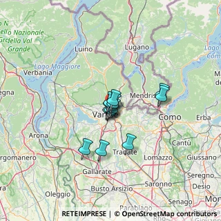 Mappa Via Torbole, 21100 Varese VA, Italia (7.39692)
