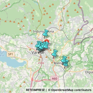 Mappa Via Torbole, 21100 Varese VA, Italia (2.22091)