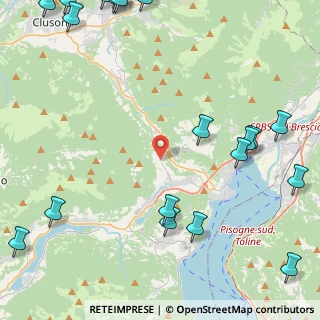 Mappa Via Senatore Silvestri, 24060 Sovere BG, Italia (6.758)