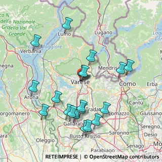 Mappa Via C. de Cristoforis, 21100 Varese VA, Italia (15.9525)