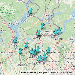 Mappa Via Rinaldo Arconati, 21100 Varese VA, Italia (15.982)