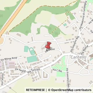 Mappa Via Druso, 2, 21050 Cantello, Varese (Lombardia)