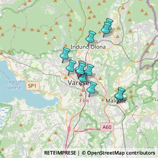 Mappa Via San Martino Della Battaglia, 21100 Varese VA, Italia (2.67)