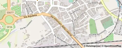 Mappa Ronchi dei Legionari