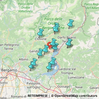 Mappa 24060 Bossico BG, Italia (11.63786)