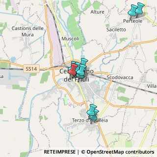 Mappa Largo Galliano, 33052 Cervignano del Friuli UD, Italia (1.42091)