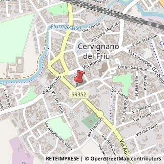 Mappa Via Trieste, 1, 33052 Cervignano del Friuli, Udine (Friuli-Venezia Giulia)